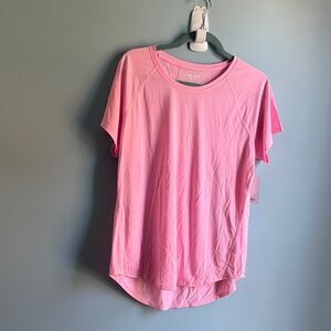 NWT- Tek Gear Pink Short Sleeve Women's Workout Tee
